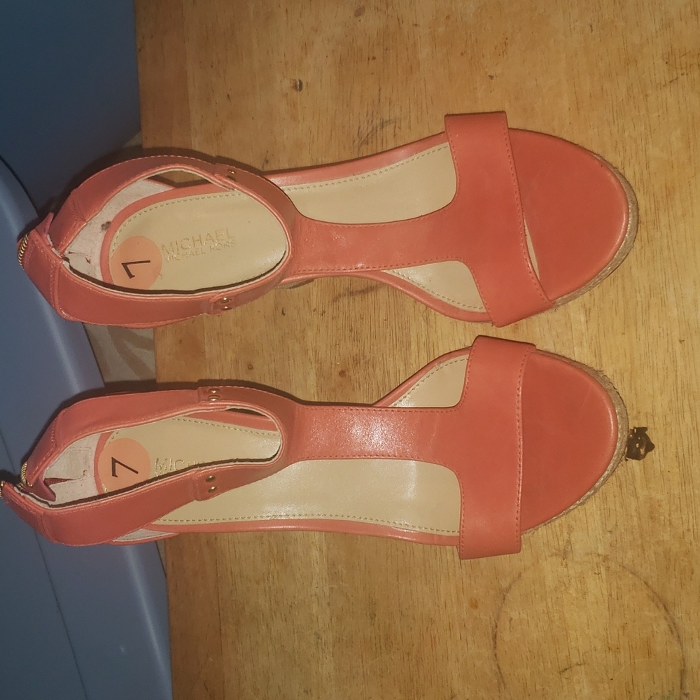 Rust Orange Sandals